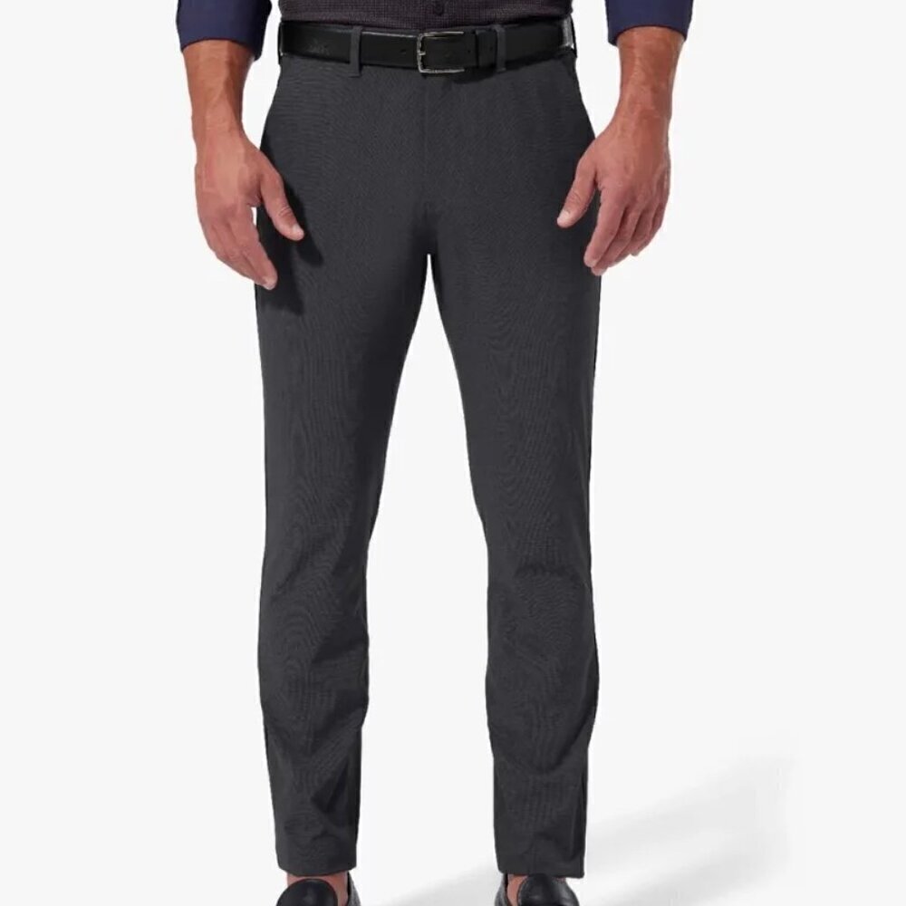 MIZZEN+MAIN Men's Baron Chino Pant Trim Fit Gray Size 34W 34L